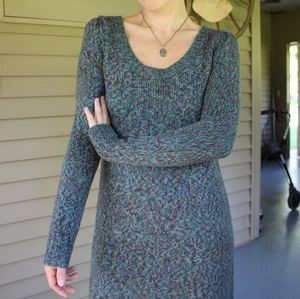 Long Sleeved Sweater Dress